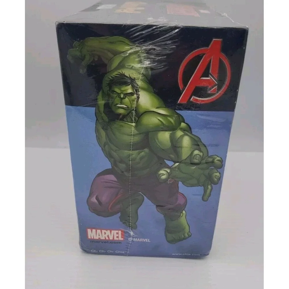 Marvel Comics‎ Avengers The Hulk Chia Pet Decorative Planter Factory SEALED RARE